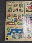 Lot Of 9 Fisher-price Vintage Wooden Made In Holland   Belgium Puzzles 1970   s