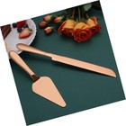Wedding Cake Knife And Server Set  Integral Stainless Steel Longer Cake Cutte   