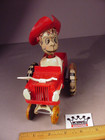 Vintage Louis Marx Rodeo Joe Wind Up Toy 6  Tin Litho  Usa 1950 s Western Jeep
