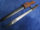 Original German M1898 Butcher Bayonet And Matching Numbers Scabbard Mauser Made