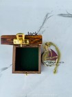 Zain Style Vintage Brass Pocket Watch Collectible Antique W  Box Gift