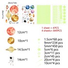 637pcs Glow In The Dark Stars Stickers Luminous Moon Wall Decals For Kids
