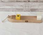 Vintage Brio Wooden Train Boat Lot Ship Sailboat Lot Of 4 Boats Plus Accessories