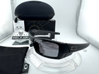 Oakley Gascan Custom Matte Black W  Prizm Black Iridium Polarized Sunglasses New