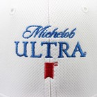 Michelob Ultra White Golf Hat Dad Cap Adjustable Size L Beer Promo