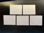 Used Us 5 Stamp Complete Set  Olympians  1990  25 Cent   2496-2500  Quan  Avail 