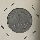 Workingmens Union Bakery 2 Loaves Bread Trade Token Winnipeg  Manitoba Canada
