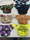 Lot Of 10 Reusable Pocket Cloth Diaper Covers   Many One Size Fits Most  Clean
