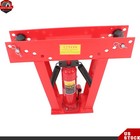12 Ton Pipe Bender Manual Hydraulic Piping Bending Exhaust Tube Tool   6 Dies