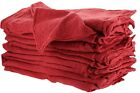 1000 Industrial A-grade Shop Rags   Cleaning Towels Red