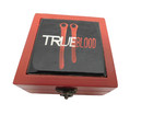 True Blood 4 Piece Ceramic Coaster Set With Foam Back In Wood Box