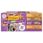 Purina Friskies Pate  Soft Poultry Variety Pack  Wet Cat Food  5 5 Oz - 32 Pack