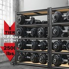 Heavy Duty Metal Garage Shelving Rack 2000lbs 5-tier Steel Shelf 60  72  Storage