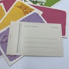 Vtg Post A Notes Post Cards 25 Post Cards  Floral Designs Usa Made Current Inc