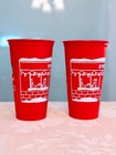 New Set Of 2 Starbucks 2025 Holiday Red Cups 16oz Reusable Limited Edition