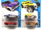 2014 Hot Wheels Mission Madness 66 Chevy Factory Sealed Kmart Exclusive Lot Of 4