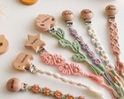 Personalized Pacifier Clip With Name  Custom Pacifier Clips For Boy Girl