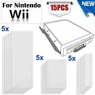 New 15pcs Memory Card Door Slot Cover Replacement Lids For Nintendo Wii Console