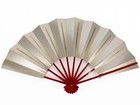 Vintage Japanese Geisha Odori Maiogi Folding  dance  fan Solid Silver  Dec20-e