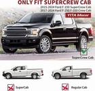 6  Running Boards For 2015-2025 Ford F150 Super Crew Cab Side Step Nerf Bar 2pcs