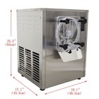 Countertop Commercial Hard Ice Cream Machine Hard Gelato Ice Cream Freezer
