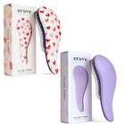 Detangling Hair Brush Set For Curly   Straight Hair - Gentle Tangle Comb  2 Pack