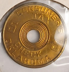 Lot Of 3 Oklahoma Sales Tax Tokens
