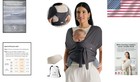 Adjustable Baby Carrier Flex With Head Support  Easy   Comfortable For Newborns