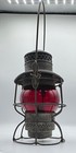 Vintage Railroad Kero 633 Lantern With Red Glass N w Adlake Embossed N w