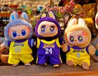 Labubu Lakers Basketball Jersey Sport Outfit Clothes No Doll Kobe Lebron