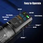 Adjustable Stroke Tattoo Gun Pen Kit With Led Display For Professional Artists