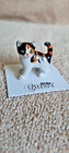 Little Critterz Cat Calico Kitten  holly  Miniature Figurine New Free Ship Lc936