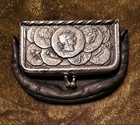 Rare Yokohama Specie Bank Seattle Leather Coin Purse Pre War Japan Town Antique