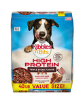  2 Pack  Kibbles  n Bits Triple Steak Flavor Dry High Protein Dog Food 40 Lb