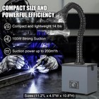 100w Solder Fume Extractor 3-stage Filter 240m   h Smoke Absorber For Diy Welding