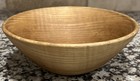 Hand Turned Ash Wood Bowl Signed Charles Winsell