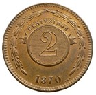 2 Centesimos 1870 Paraguay