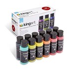  Studio Acrylic Craft Paint  60ml Bottle  Set Of 12 Iridescent Colors 