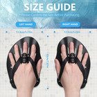 Swimming Hand Paddles For Adult And Junior  1 Pair   Power Strength Train Swim