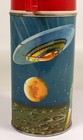 Vtg 1958 Holtemp Glass Thermos Satellite Space Ship Rocket Ufo Flying Saucer