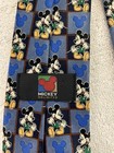 Mickey Unlimited Disney Mickey Mouse Necktie Blue Patterned Men   s Adult