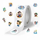     2 Day Sale      4 Rolls  2000pcs  Disney Disneyland Stickers Bulk Deal Wholesale