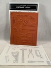 Vintage Tools Stamp Set Stampin Up Hammer Clamp Masculine A23