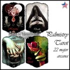 Tarot Card Cards Deck Major Arcana Rare Vintage Palmistry Hand Reading Oracle 