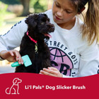 Coastal Li l Pals Dog Slicker Brush With Coated Tips Pet Grooming Comb Toy Puppy