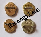 Retired 1980-2011 Girl Scout Contemporary Membership Pin 3 Faces Uniform Vg Used