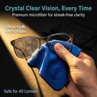 Microfiber Cleaning Cloth For Glasses Lens Screen Eyeglass Cleaner Soft 72 Chars