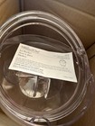 Pampered Chef Ice Bucket With Lid Carry Handle Clear  open Box  