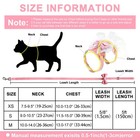 Fancy Girl Dog Harness Dress  lead Leash Bowtie Small Pet Cat Puppy Vest Clothes