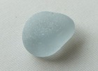 Larger Piece Silver Gray Beach Combed Sea Glass  Jewelry Grade
